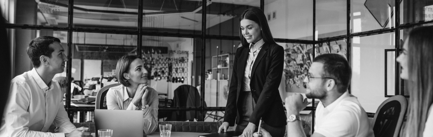 Business team meeting